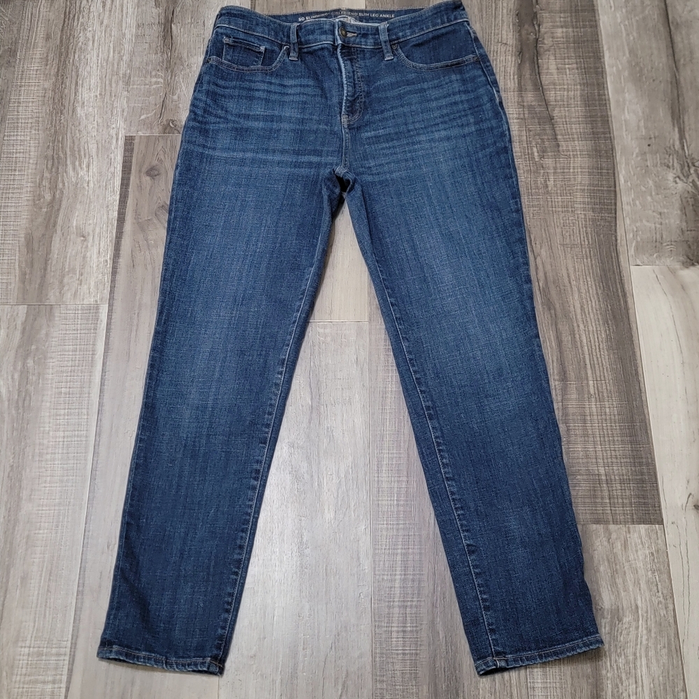 Chico's So Slimming Girlfriend Slim Leg Ankle Jeans